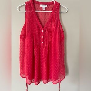 Coral Motherhood Maternity Tank